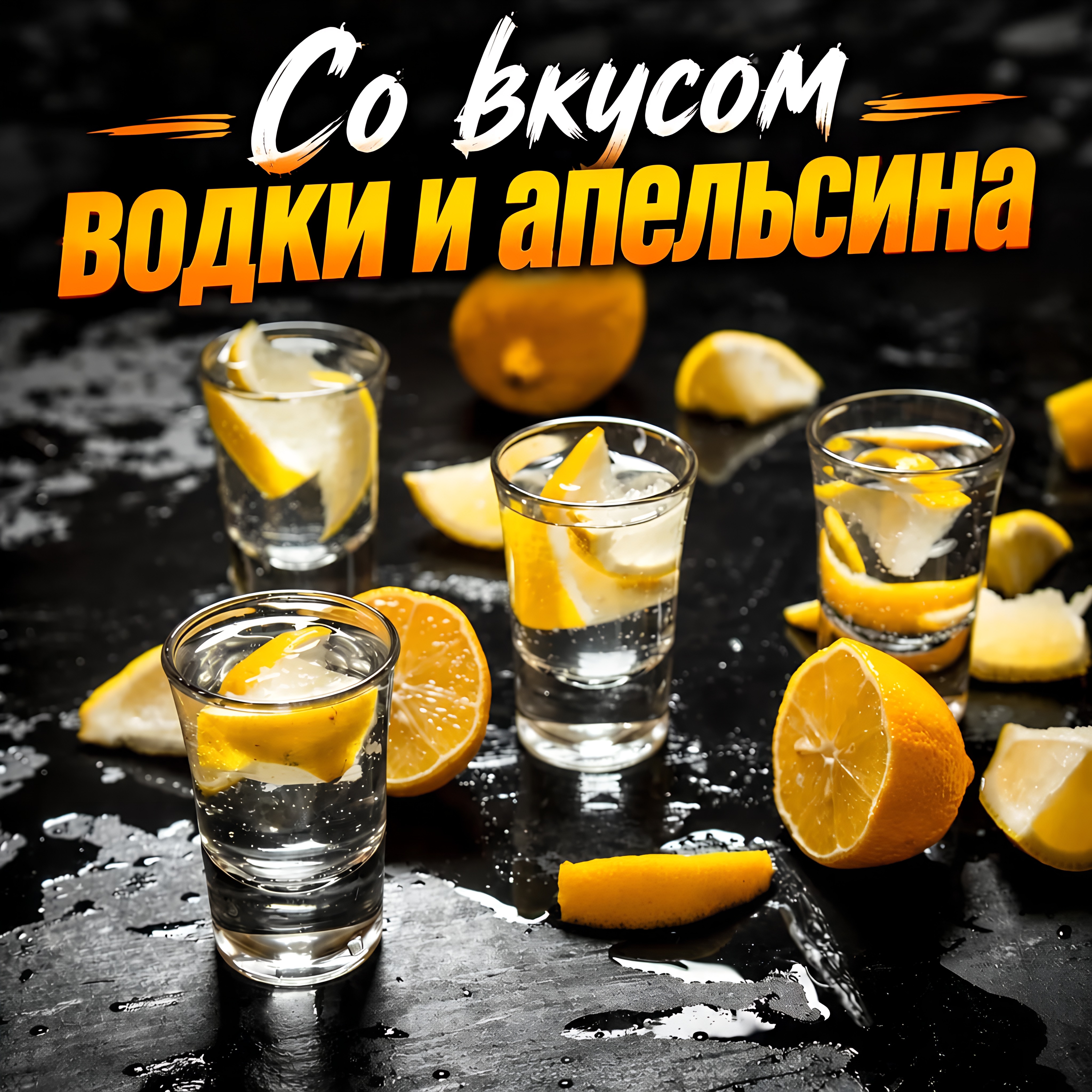 Обложка релиза: Со вкусом водки и апельсина